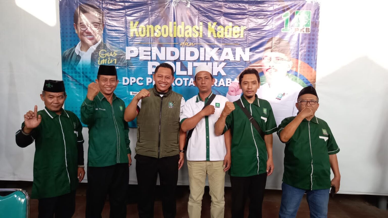 Konsolidasi Kader Pendidikan Politik di Kantor DPC PKB Surabaya