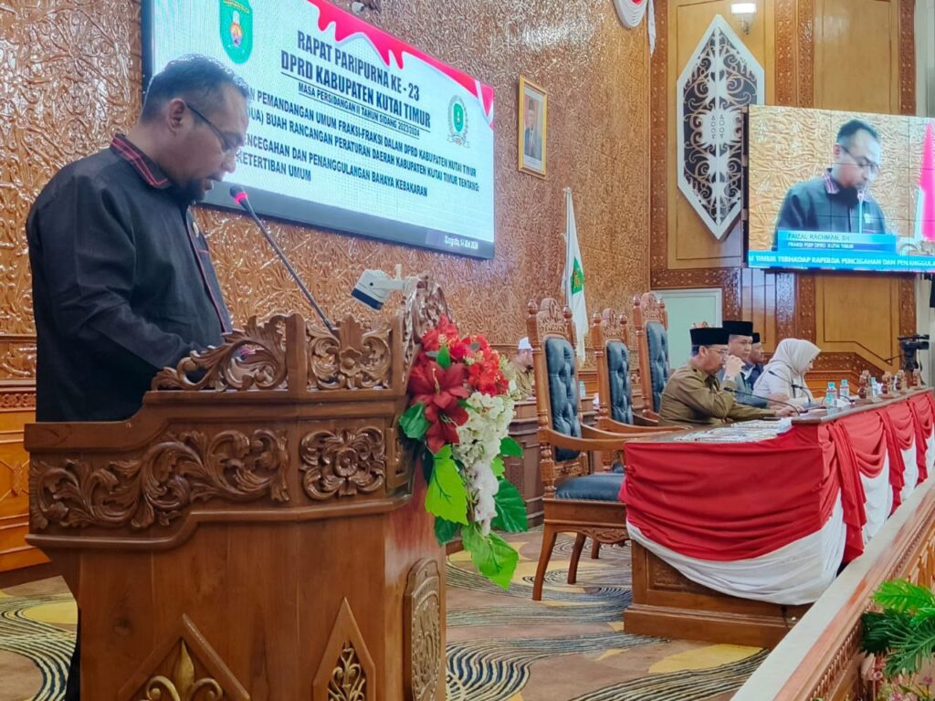 Fraksi PDIP Kutim Tegaskan Ketertiban Umum Penting, Tapi Jangan Cederai Hak Asasi