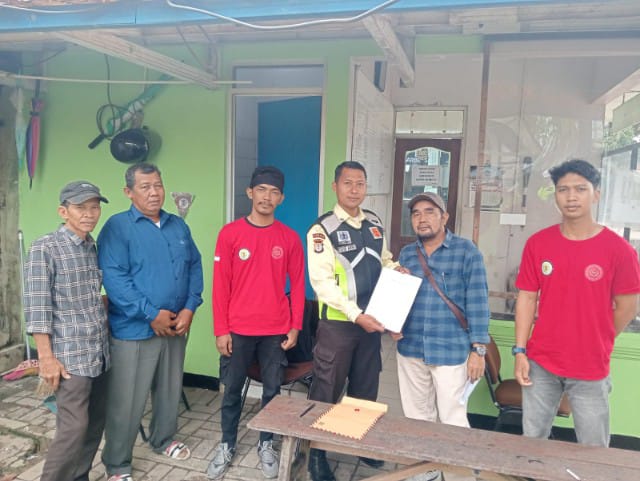 Poktan UBM menyampaikan surat pemberitahuan rencana penutupan area lahan yang di Rampas PT Berau Coal