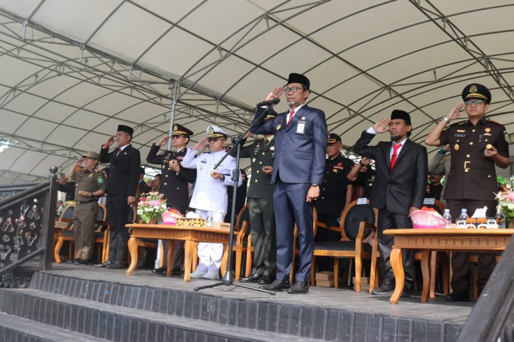 Suasana Upacara Sumpah Pemuda 2024 di Kutim