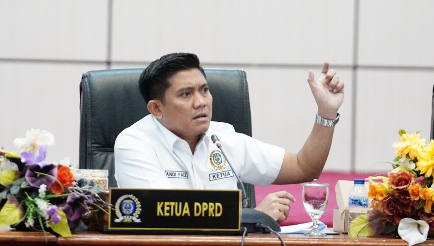 Andi Faizal Sofyan Hasdam, Ketua DPRD Kota Bontang