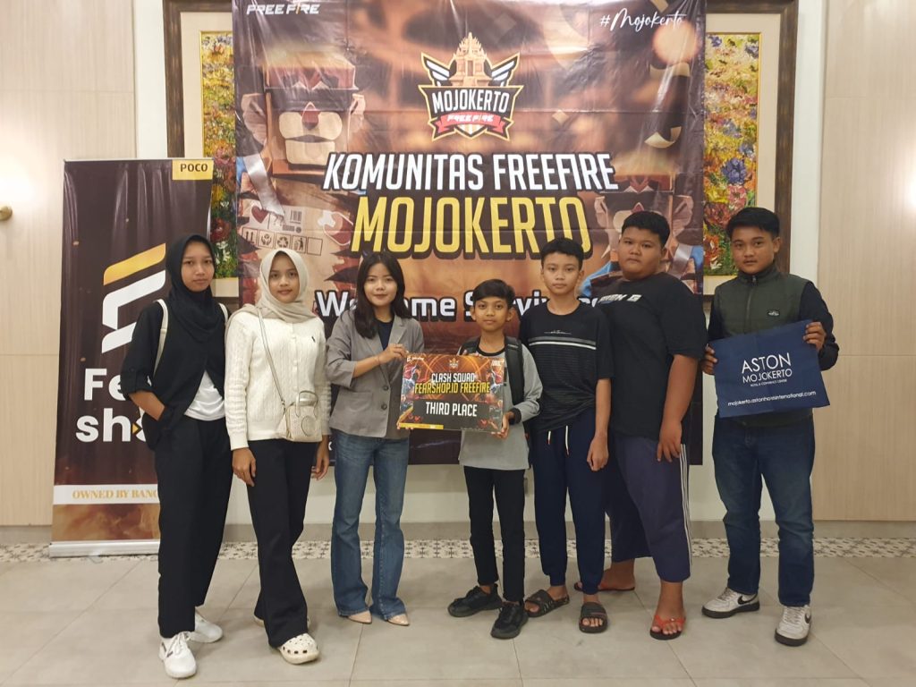 Peserta Termuda hingga Sorak Kemenangan: Turnamen Free Fire Meriahkan Aston Mojokerto