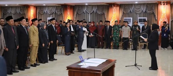 Wali Kota Bontang, Neni Moerniaeni saat